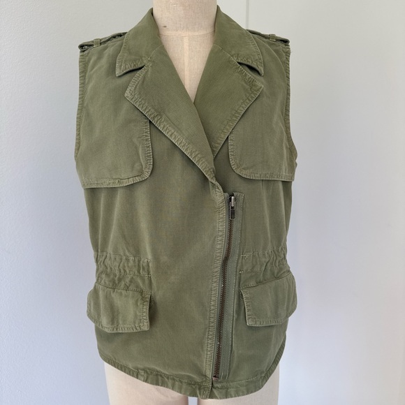 Madewell Jackets & Blazers - Madewell Olive Green Women's Utility Vest- Medium